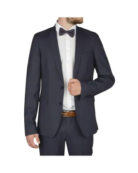 Black Square Veste de costume bleu marine pour homme grand - Size-factory