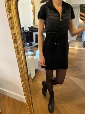 Robe Moncler en laine noire