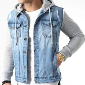veste en jean homme
